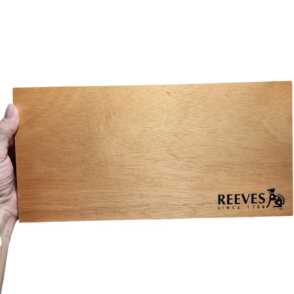 Reeves Paint Set in Wood Box - Picture 1 of 6